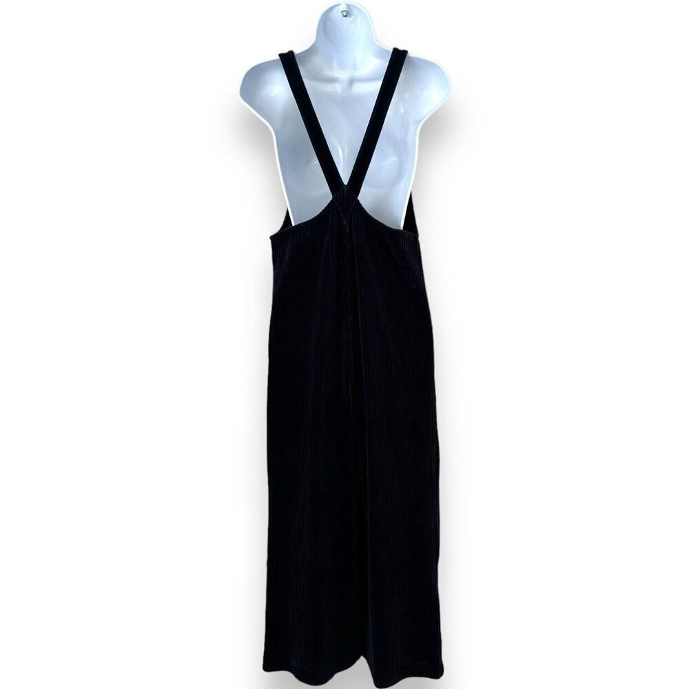 Madewell Texture & Thread Jumpsuit Navy Corduroy Stretch Button XXS - Picture 4 of 8
